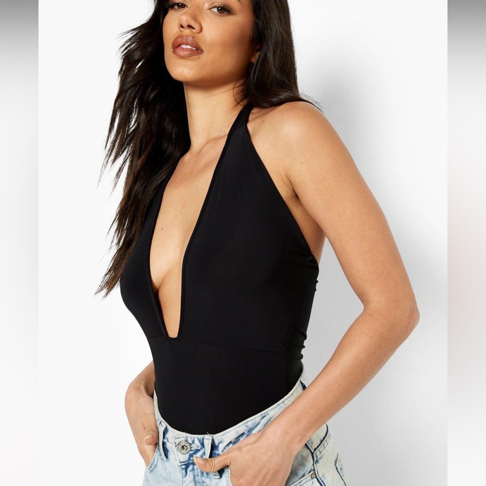🔸 Boohoo 🔸 halter neck bodysuit - Picture 2 of 8